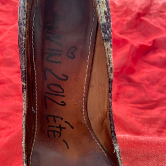 Lanvin women high heel shoes - Picture 5 of 9